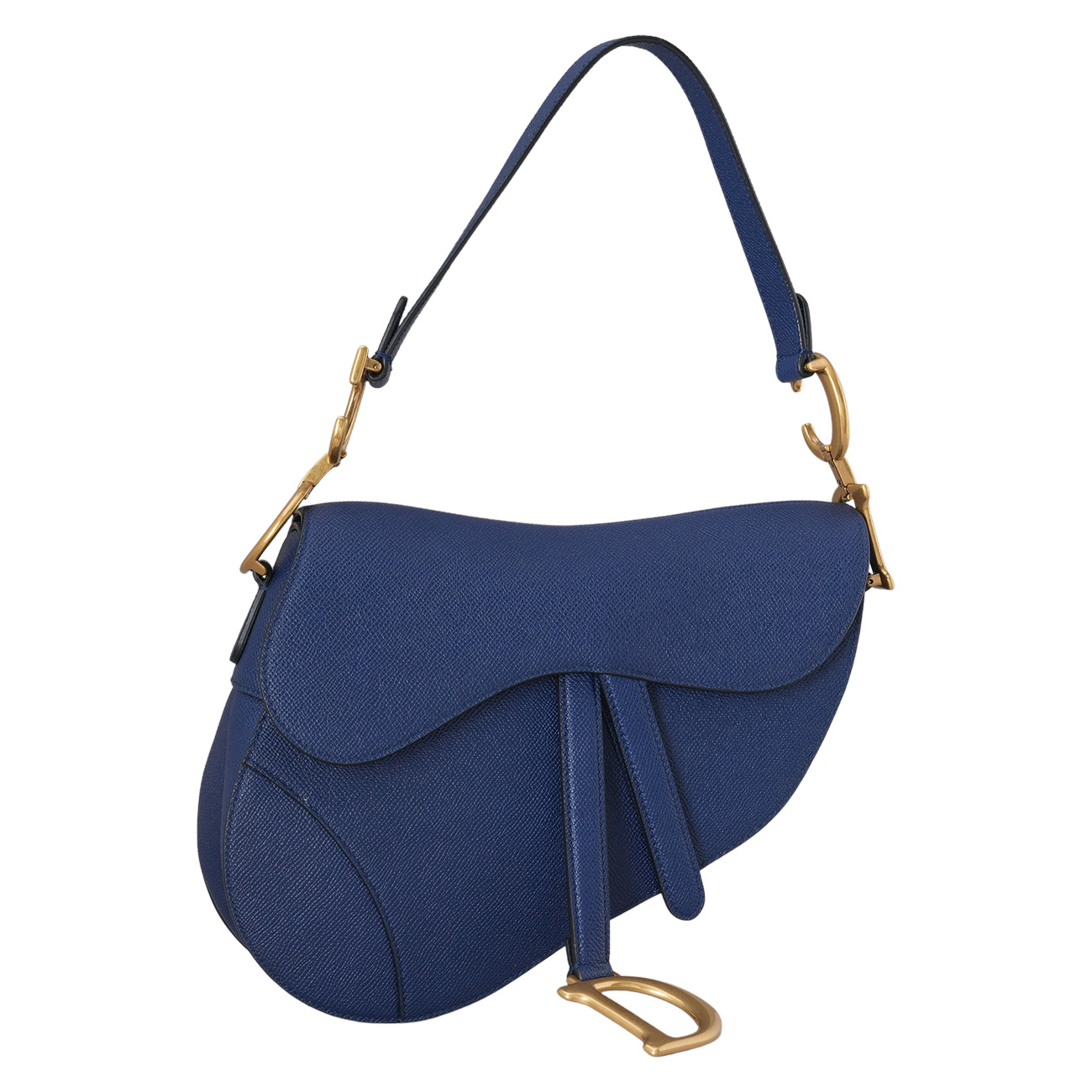 CHRISTIAN DIOR(USED)디올 새들 스트랩백 미듐